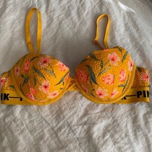 Pink Victoria’s Secret Bra